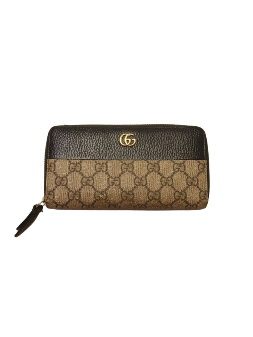Gucci GG Marmont Supreme Zip Around Wallet